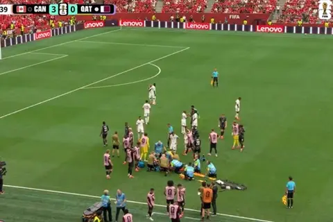 اشتباكات وطرد ومحاولة اعتذار.. إصابة مروعة للاعب كندا في مباراة قطر
